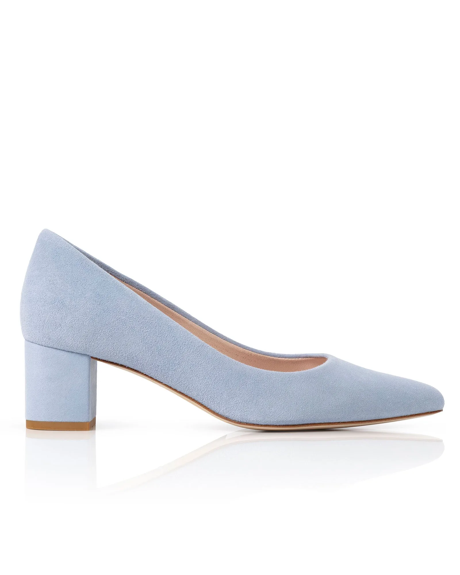 How to Style Powder Blue Suede Shoes for Fall