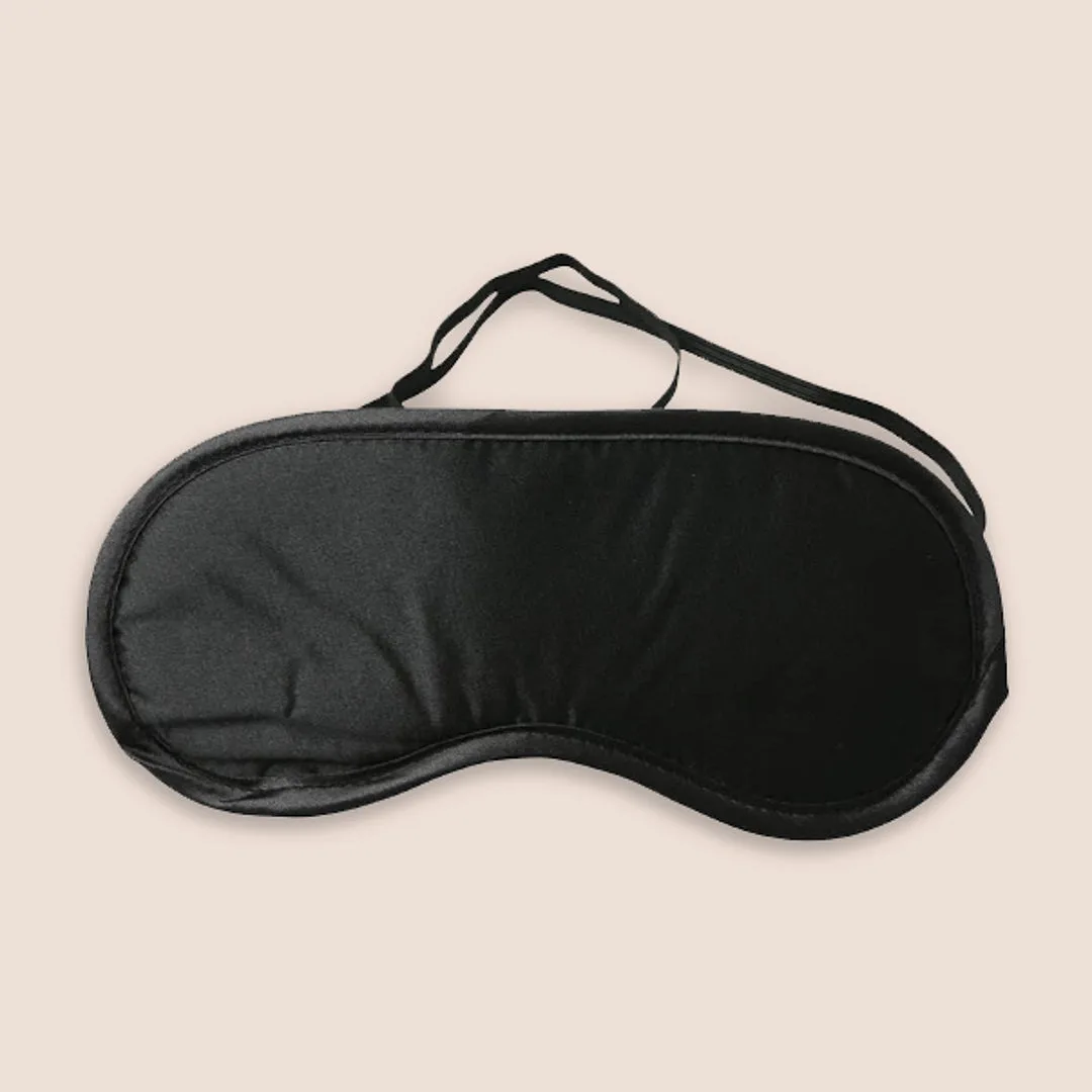 Sex & Mischief Satin Blindfold | dual thin elastic strap