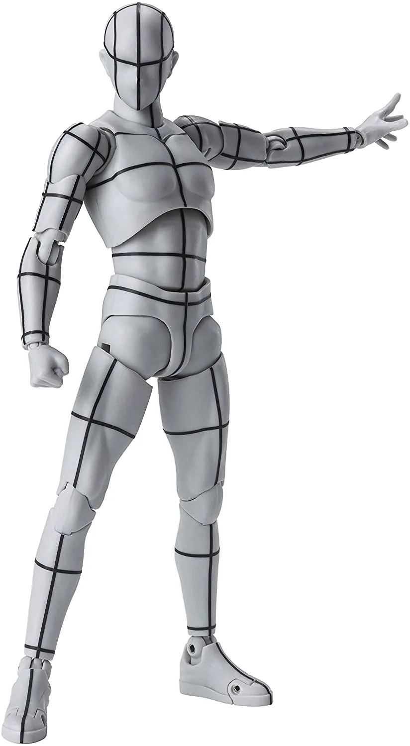 S.H. Figuarts Body Kun Wireframe (graue Farbversion)