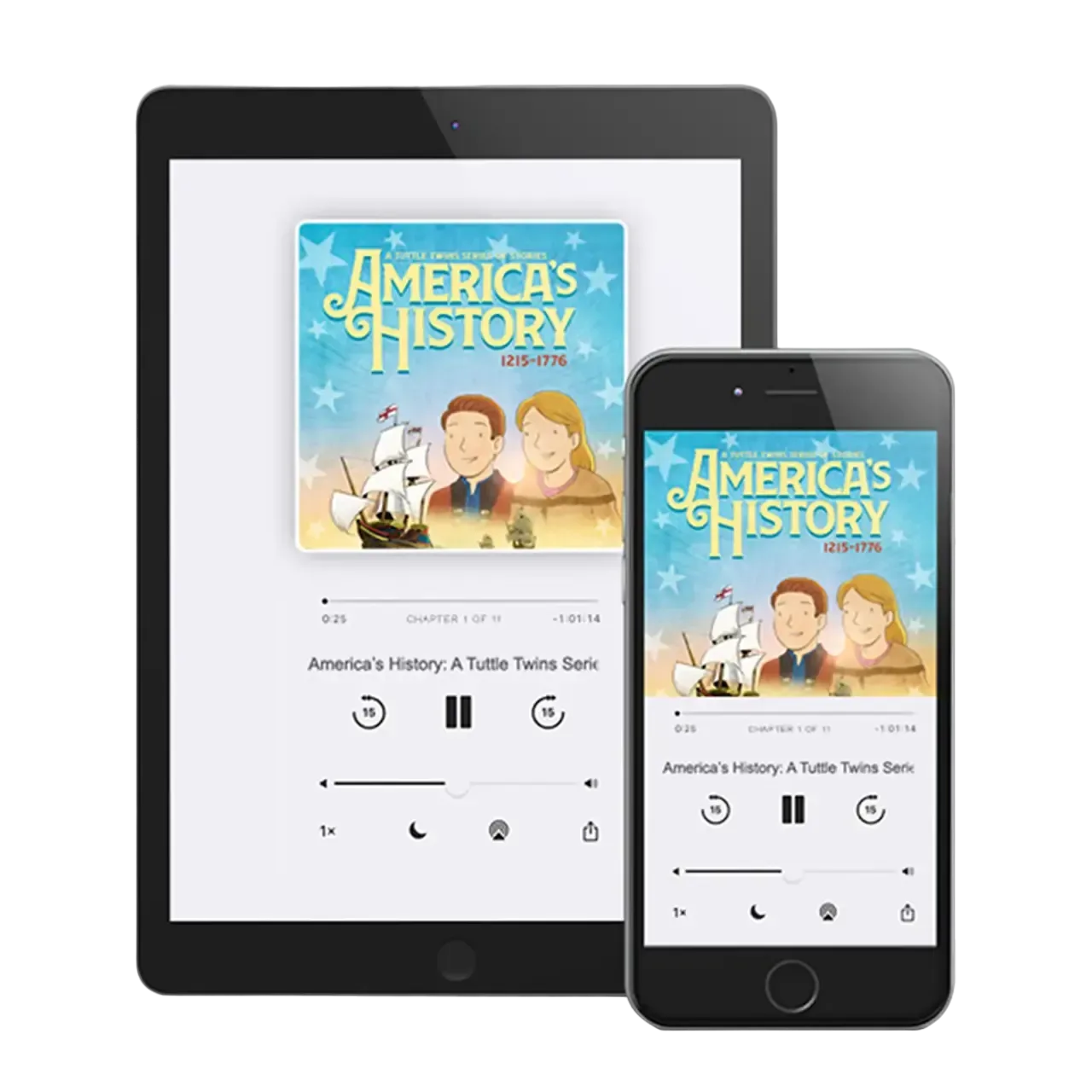 America's History Volume 1 オーディオブックをホームスクールで活用