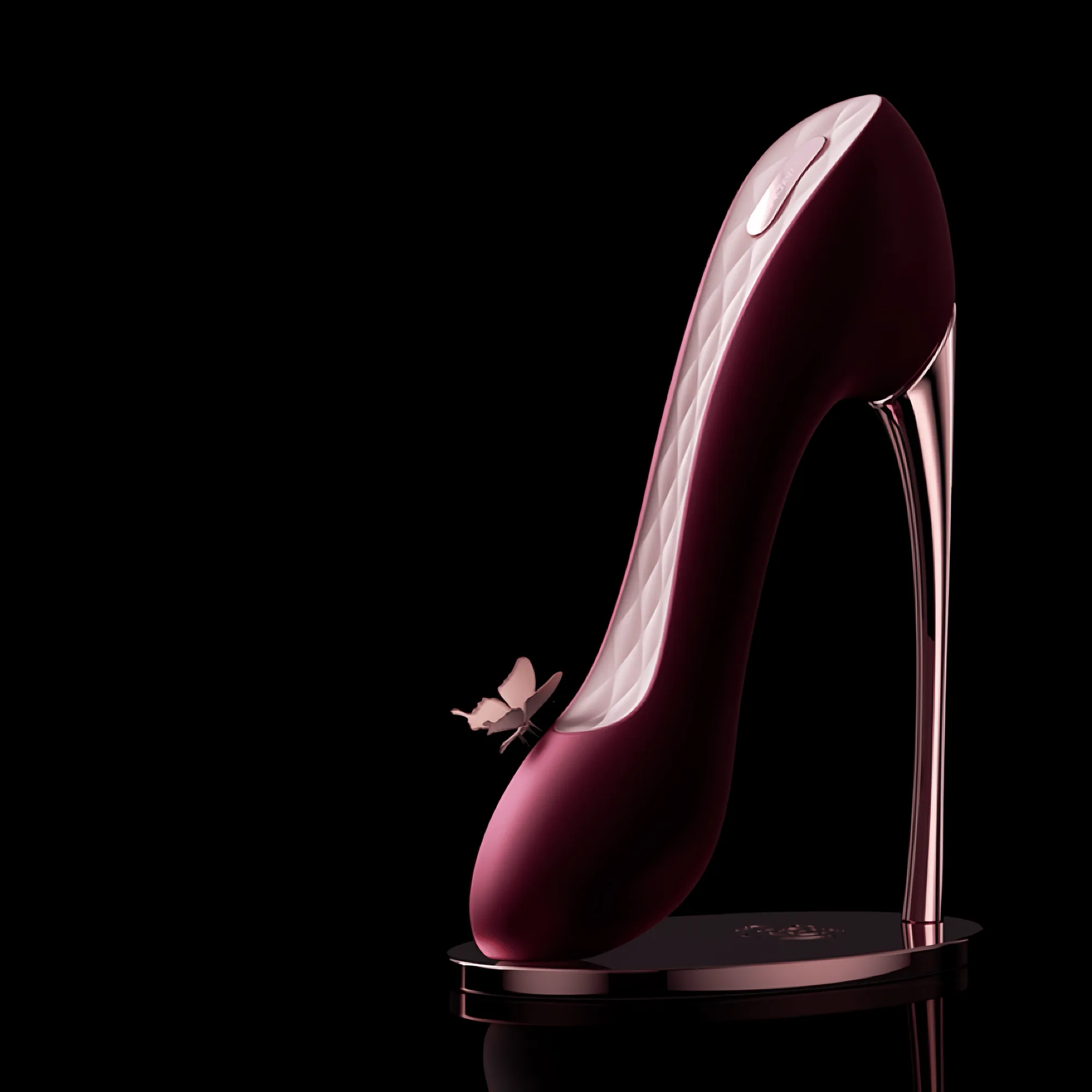 Solo Dance high heels sucking vibrator