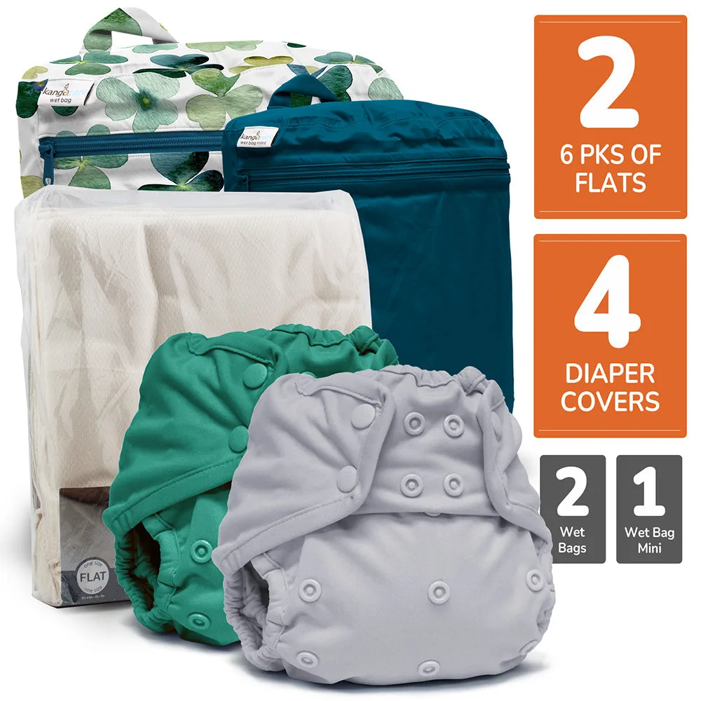 Retro Starter Flats Bundle: Sizing and Folding Guide