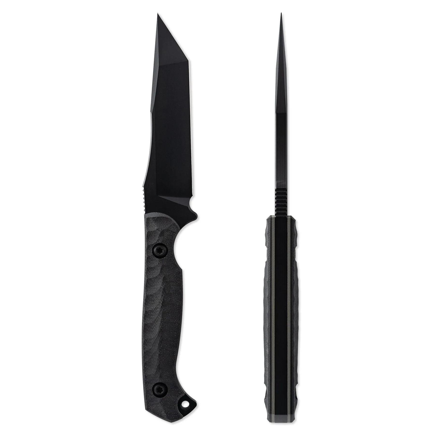 Krypteia T vs Karsumba R: Elección de cuchillo fijo EDC
