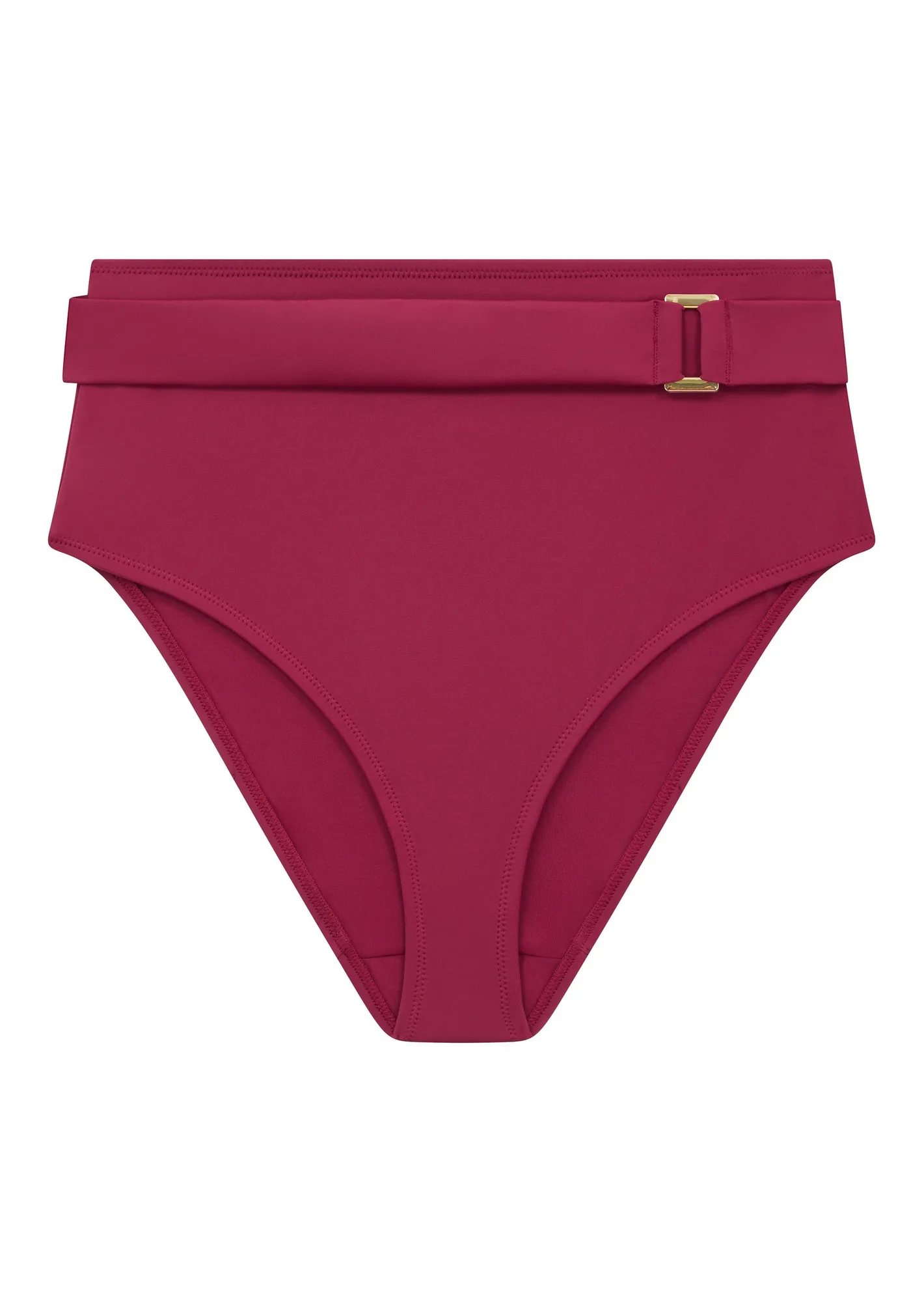 Boudoir Beach Wine High Waist Bikini-Hose