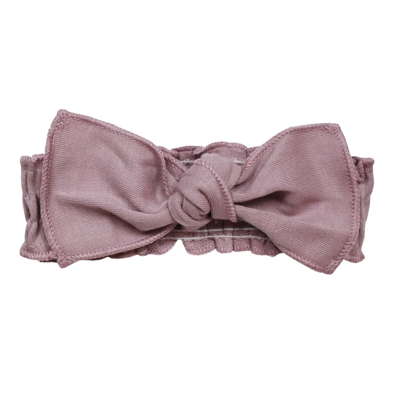 Lavender | Organic Smocked Tie Headband