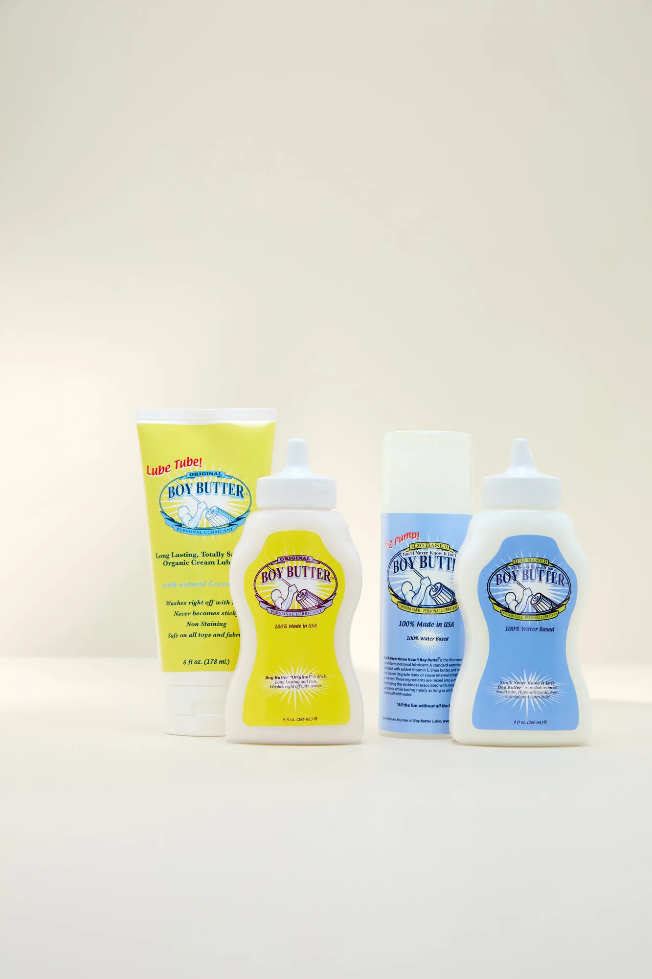 Boy Butter: Zestaw oszczędnościowy czterech butelek