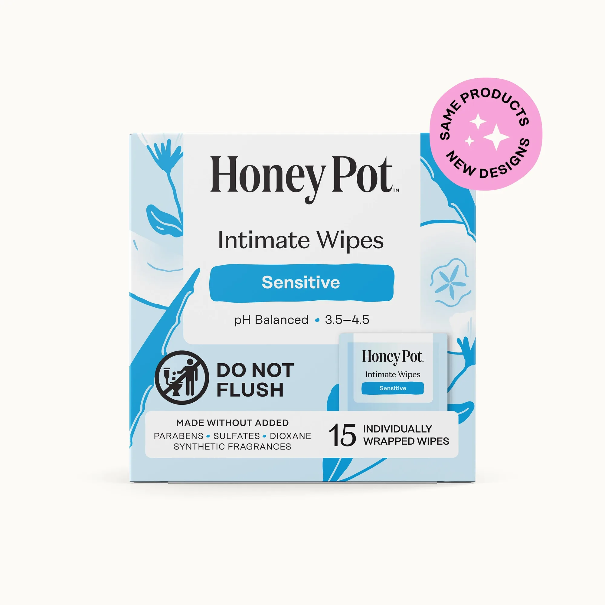 Sensitive Intimate Travel Wipes