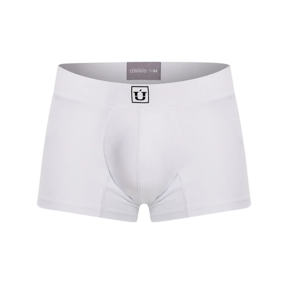 WHITE LAYER SHORT BOXER