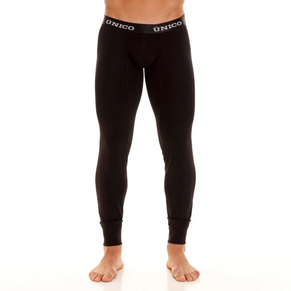 BOXER LONG JHON COLD MOUNTAIN BLACK A23 BLACK