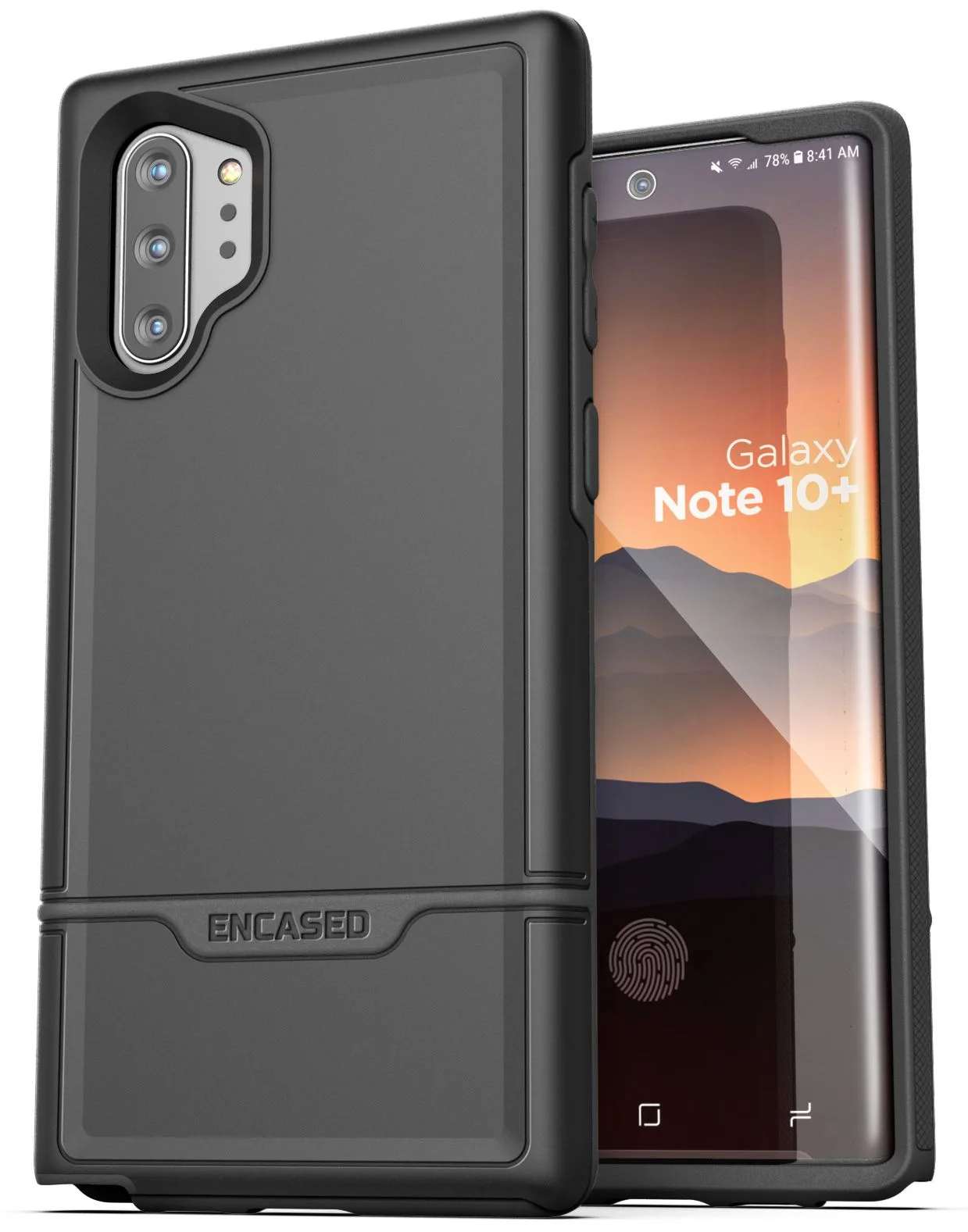 Galaxy Note 10 Plus Rebel Black - Encased