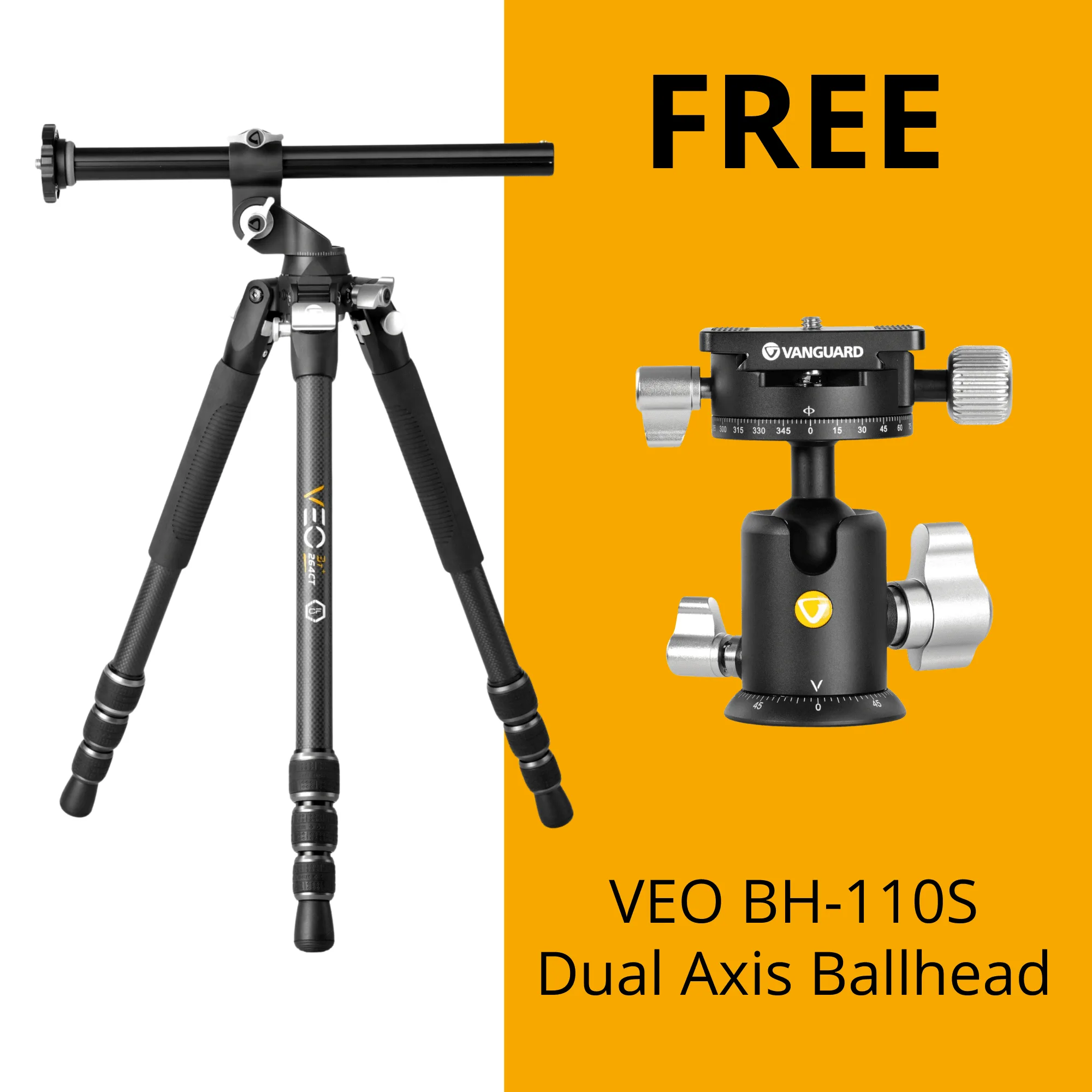 Carbon Reise-Stativ: VEO 3T+ vs VESTA TB 204CB