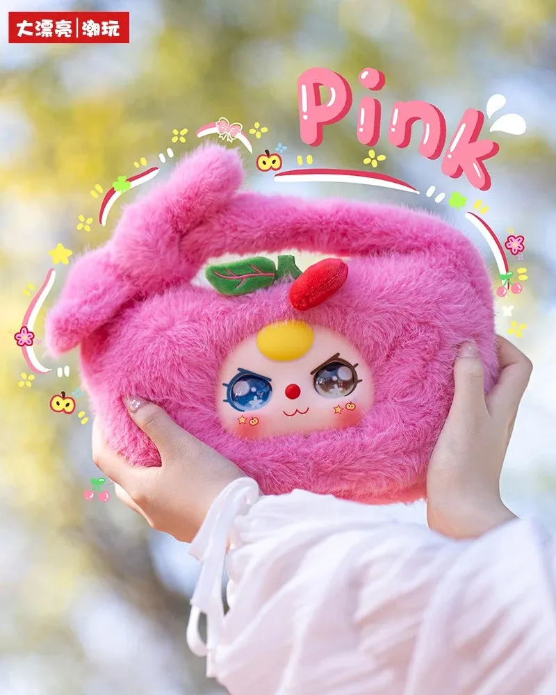 Baby Three Orchard Series Fruit V2 Plush Handbag | Cute Kids Storage Bag