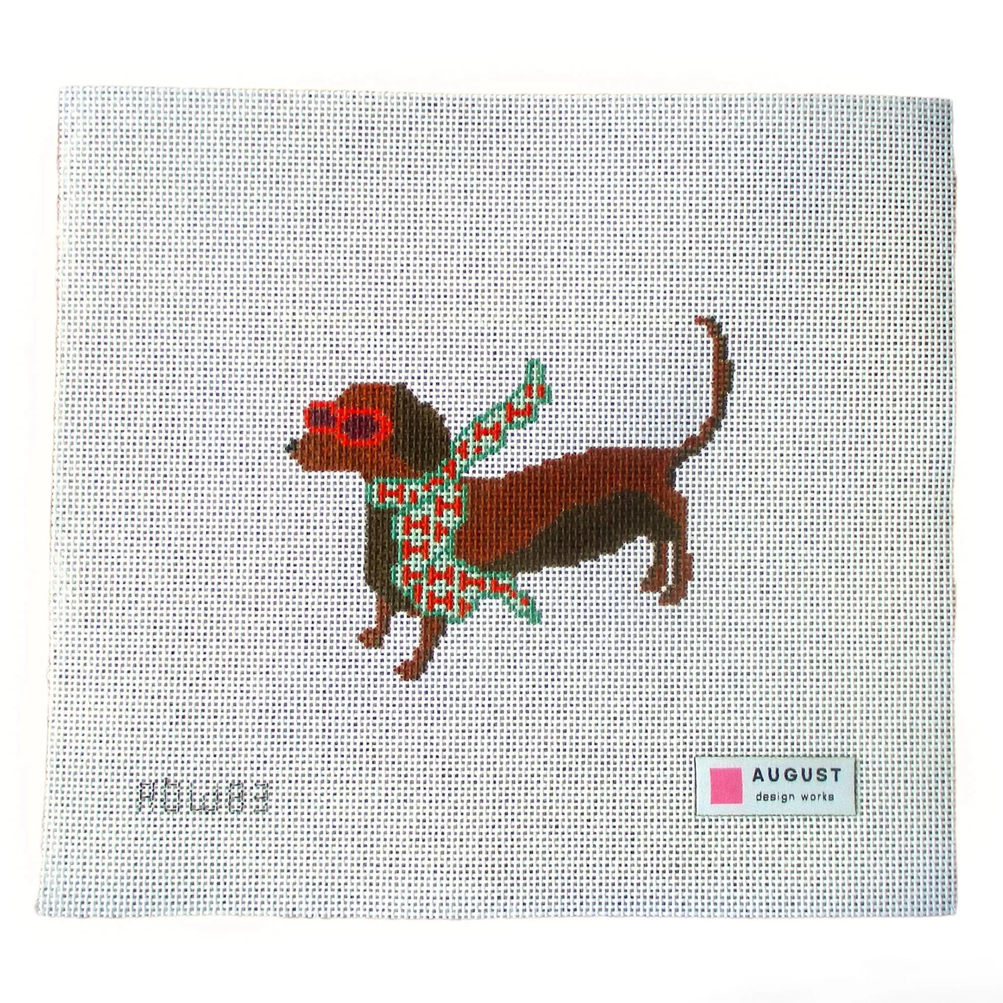 Bougie Dachshund - Needlepoint Canvas (Wholesale)