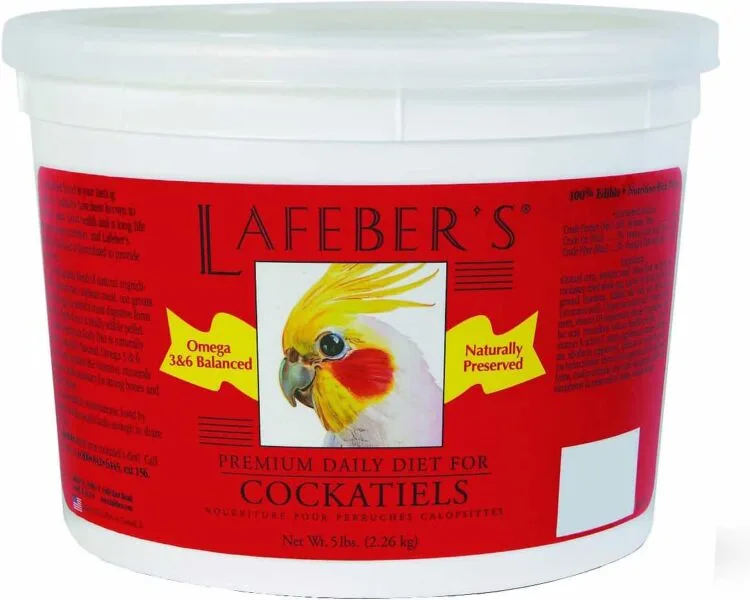 Lafeber Cockatiel Pellets Bird Food 5 lb