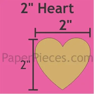 How to Use 2" Hearts for EPP Projects