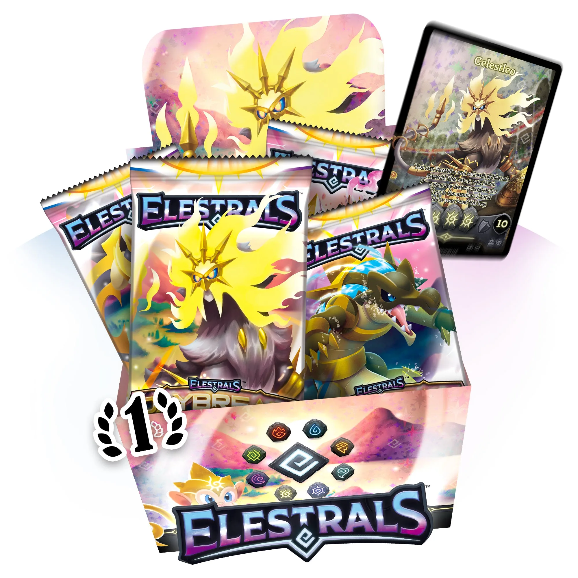 Elestrals TCG: 데이브레이크 부스터 박스 (퍼스트 에디션)