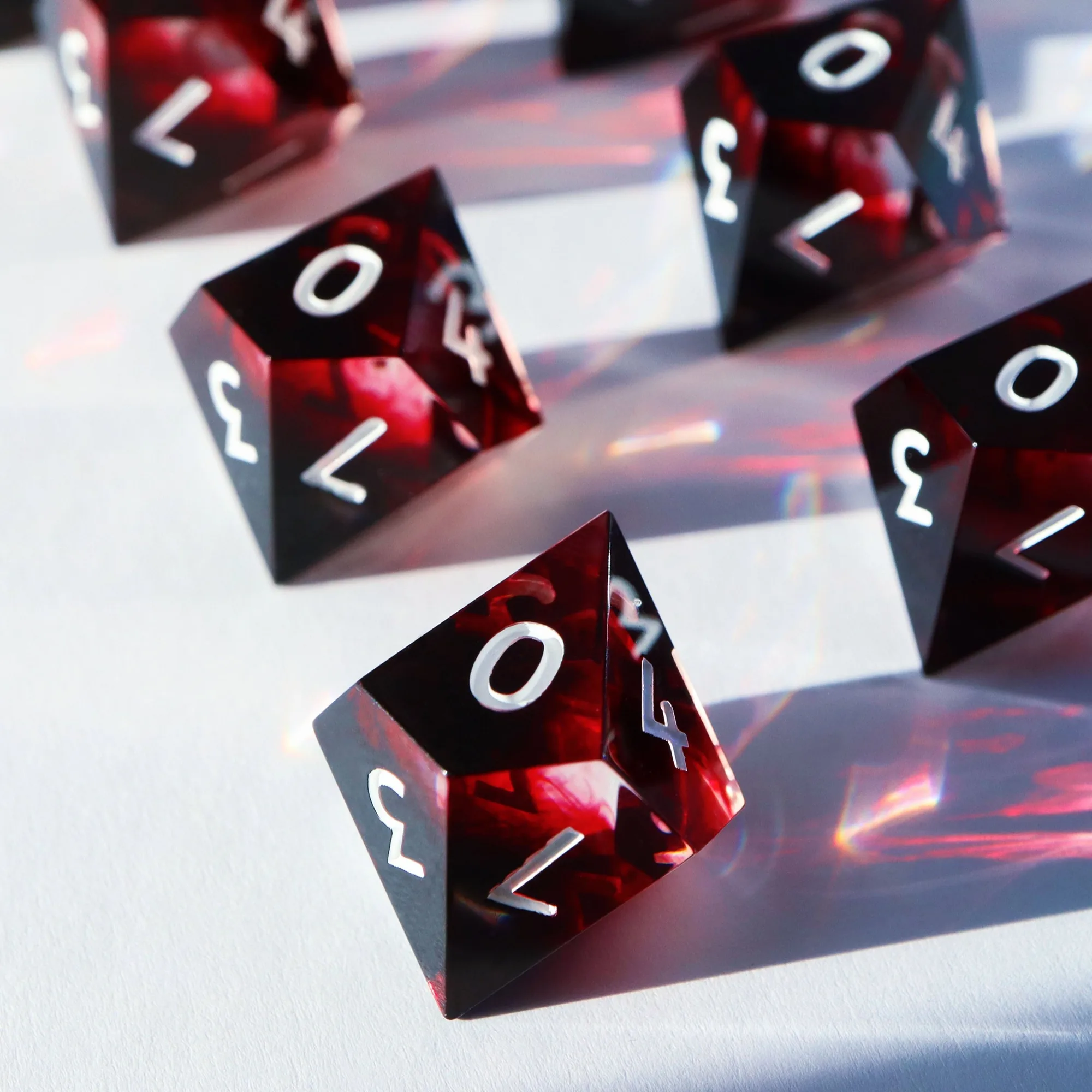 كيف تستخدم مجموعة نرد D10 في حملة TTRPG