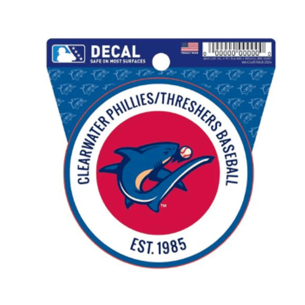 Wo Sie ein Clearwater Threshers-Aufkleber anbringen: 5 kluge Stellen