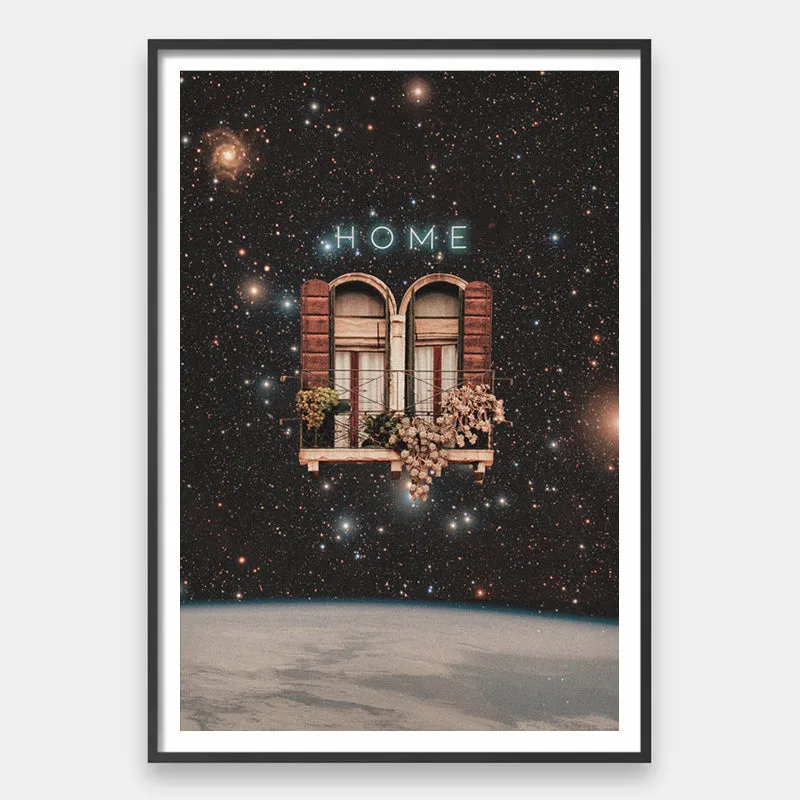 Style Astronaut in Flowers Art in a Whimsical Home: A Surreal Space Decor Guide