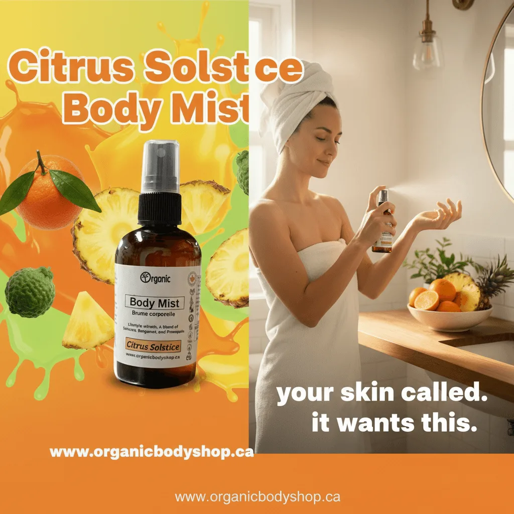 Organic Body Mist – Citrus Solstice
