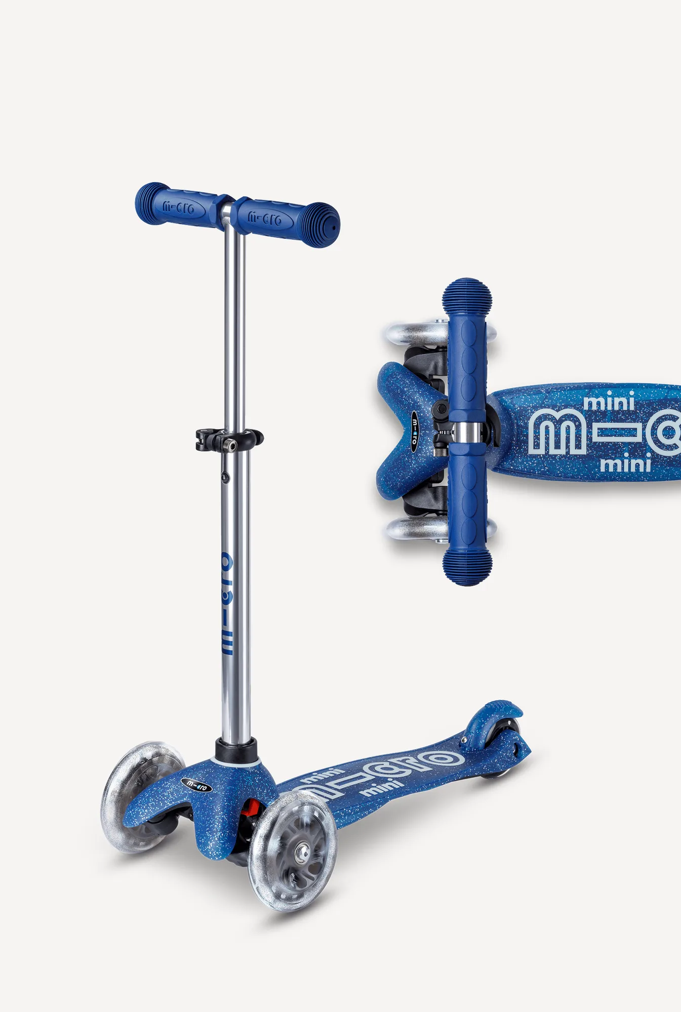 Warehouse Deals Micro Mini Glitter LED Scooter