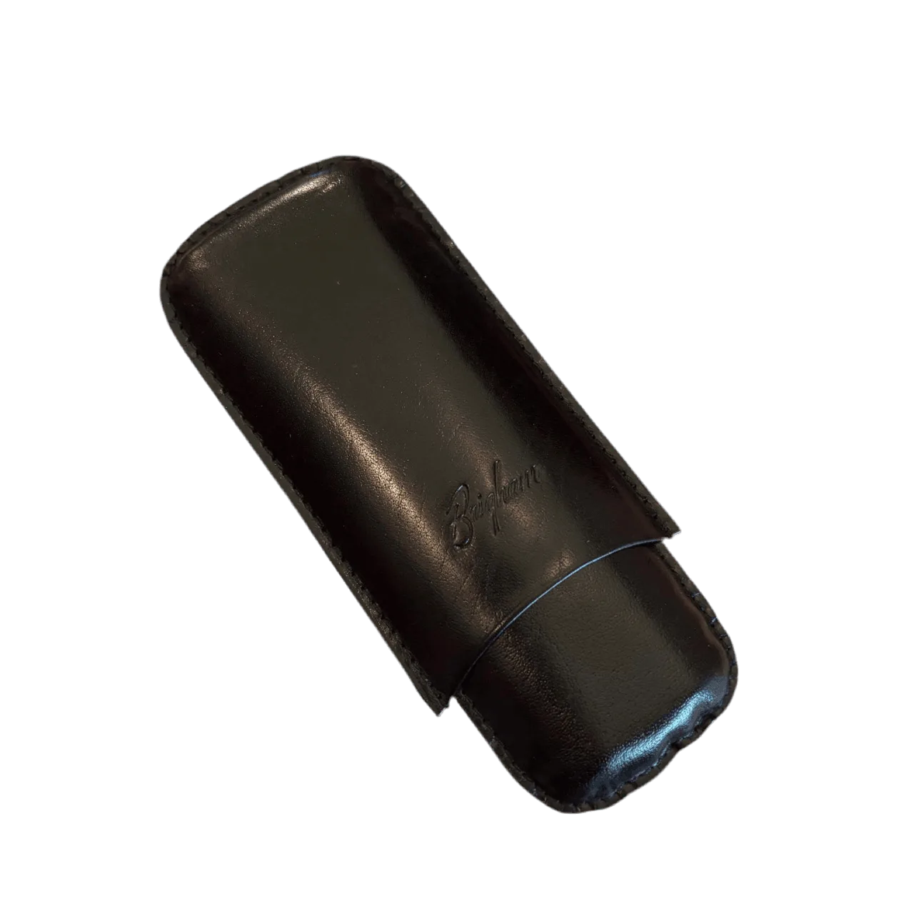 Brigham 2F Black Robusto Cigar Case