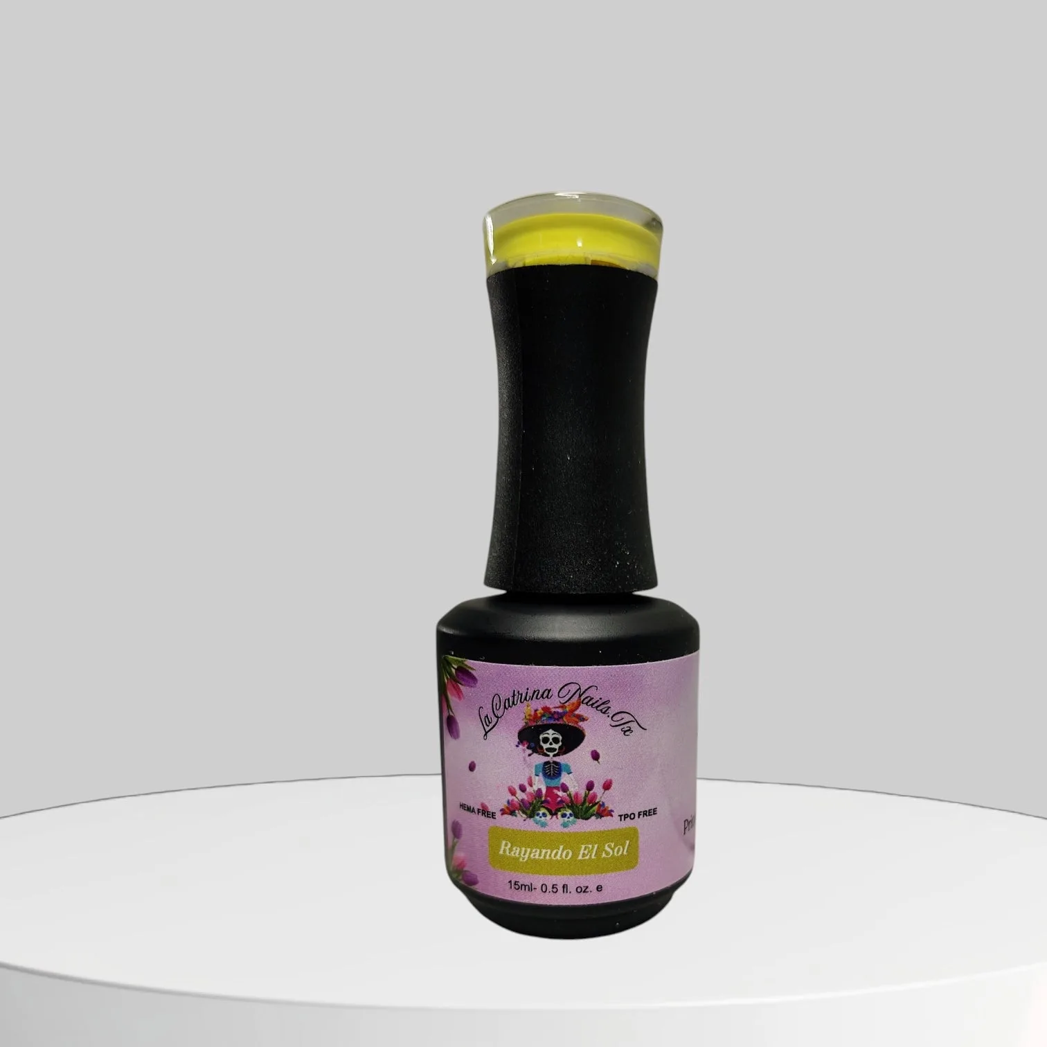 Rayando El Sol / Jaune vif ~ 2026 ~ Vernis gel sans HEMA ni TPO