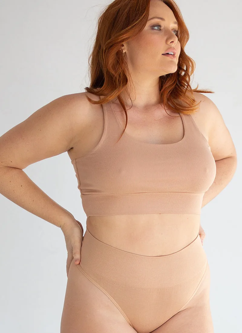 ChiChi Crop Modal Ribbed Racerback Bralette Styling Ideas