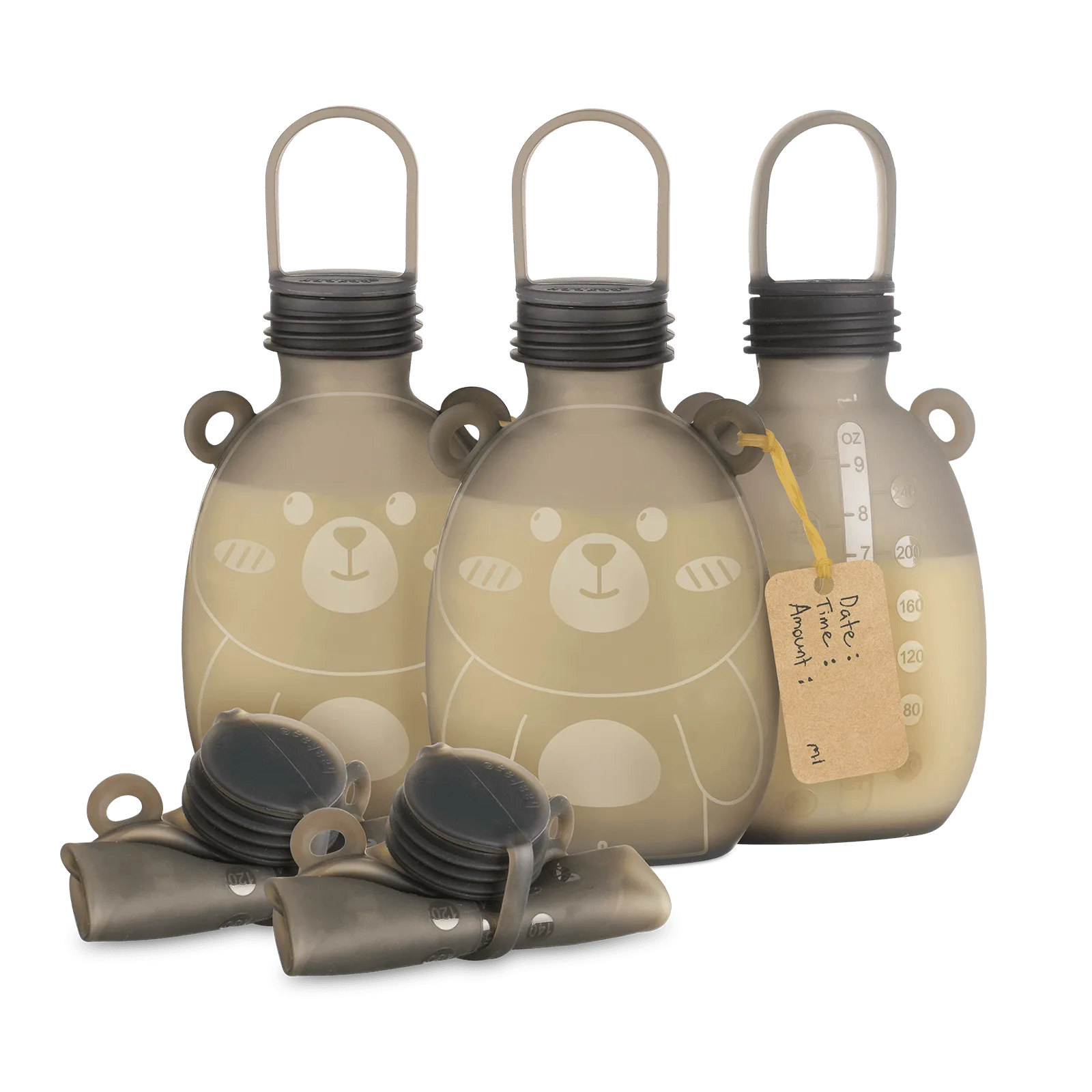 Happii Bear Silicone Milk Storage Bag