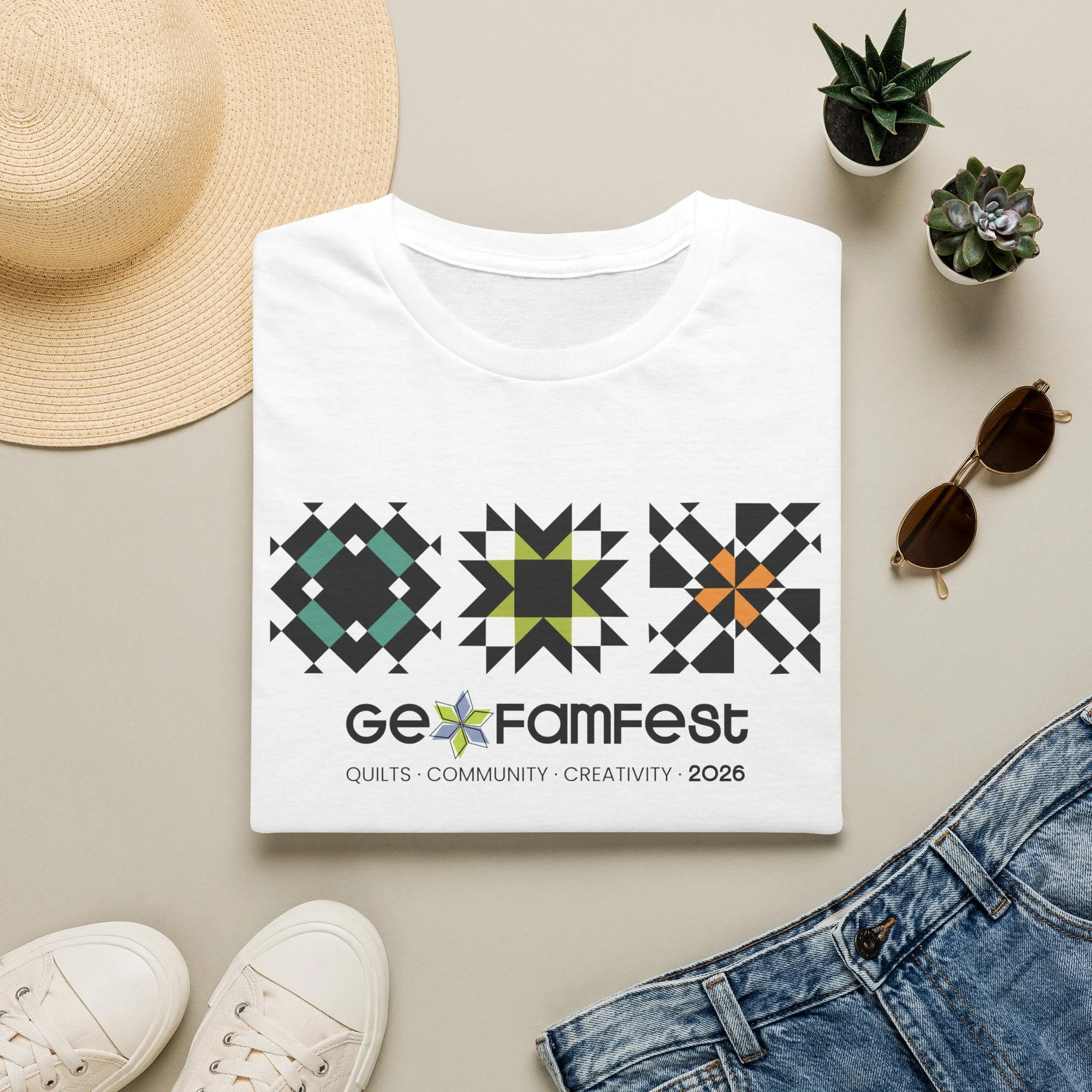 Das richtige T-Shirt für ein Quiltfestival wählen