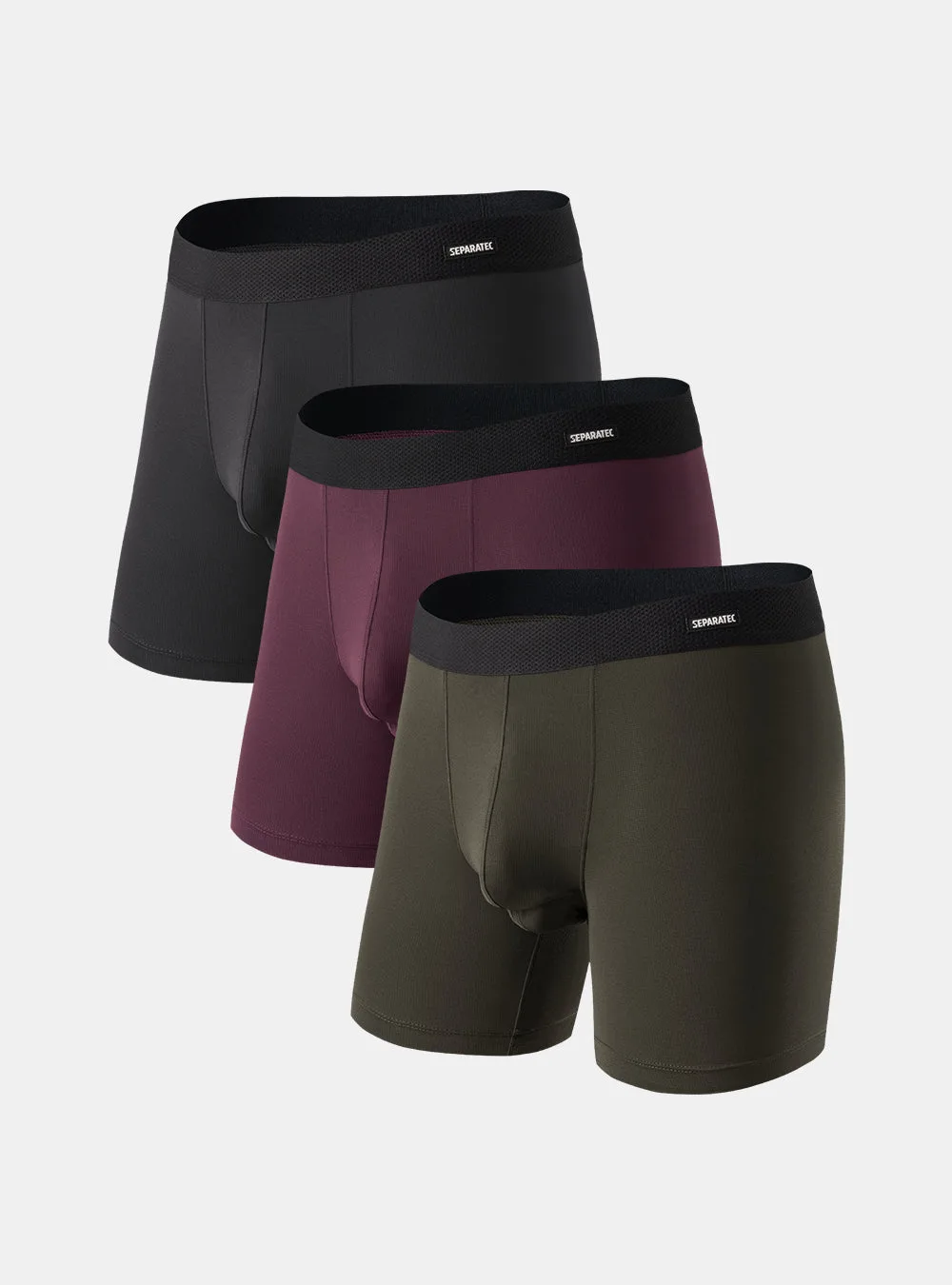 AeroMesh Quick Dry Performance Mesh Boxer Briefs 3er-Pack