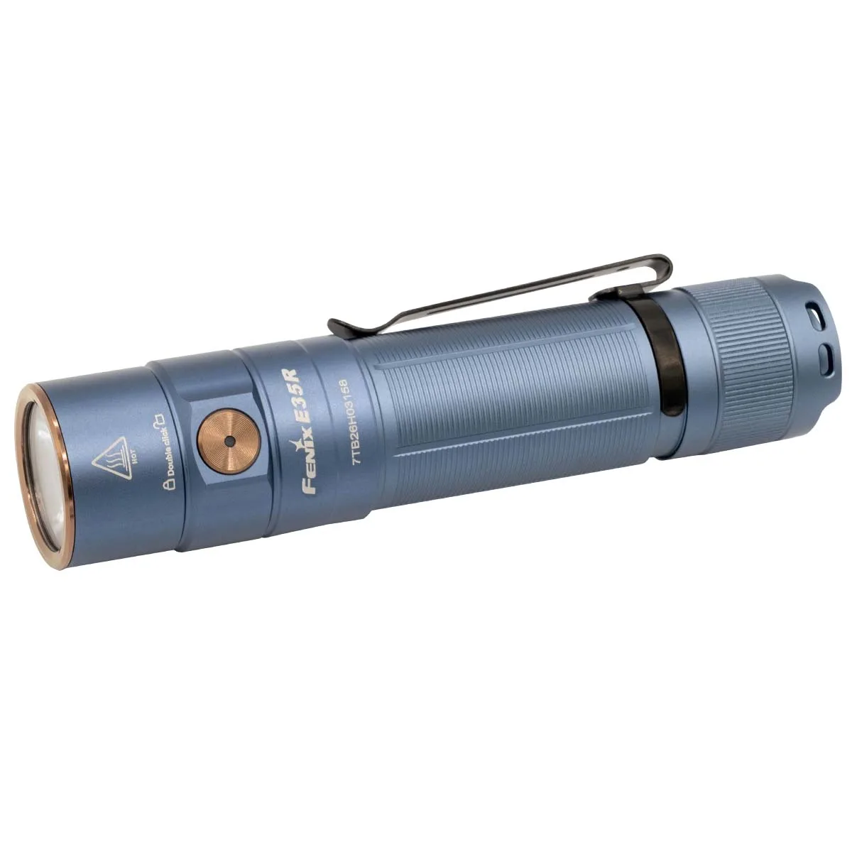 Fenix E35R Rechargeable EDC Flashlight - Glacier Blue