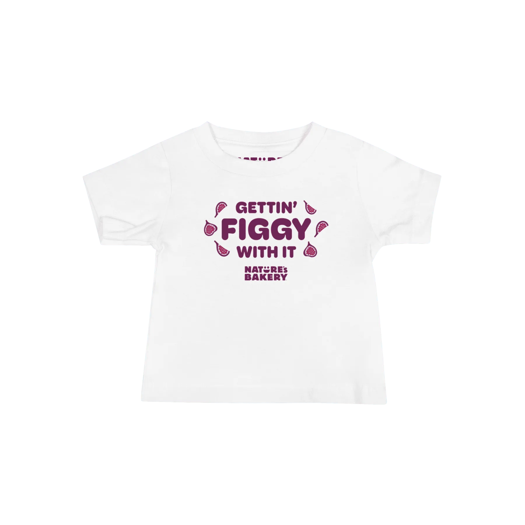 Getting Figgy With It Infant T-Shirt - White