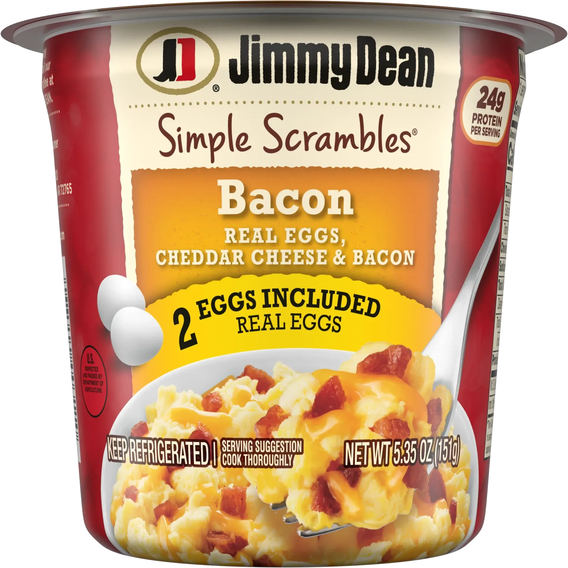 Simple Scrambles Bacon