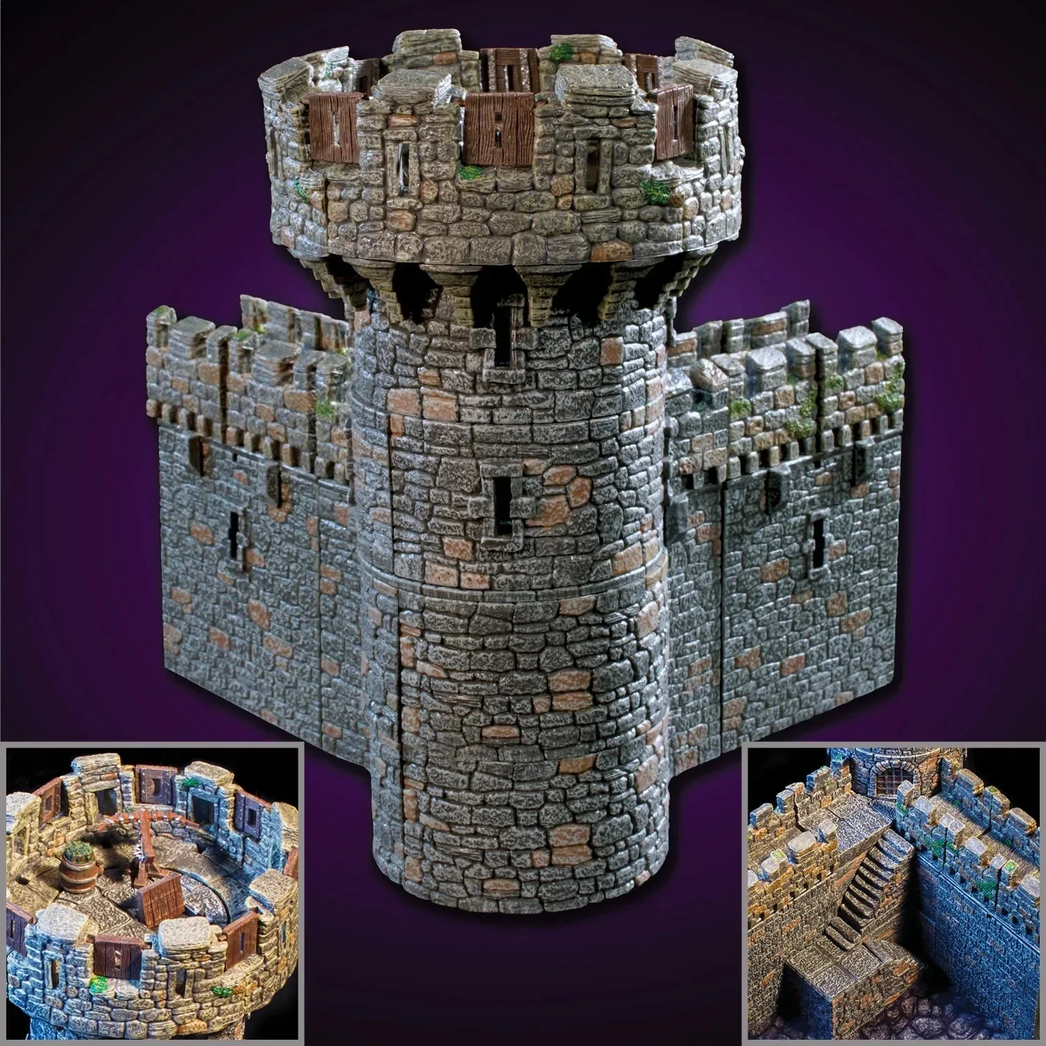 Torre Esquinera Pequeña (Sin Pintar)