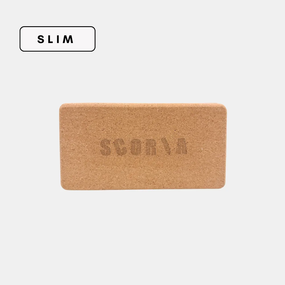 DER SCHLANK KORK YOGA-BLOCK | 3"x4,5"x8,5"