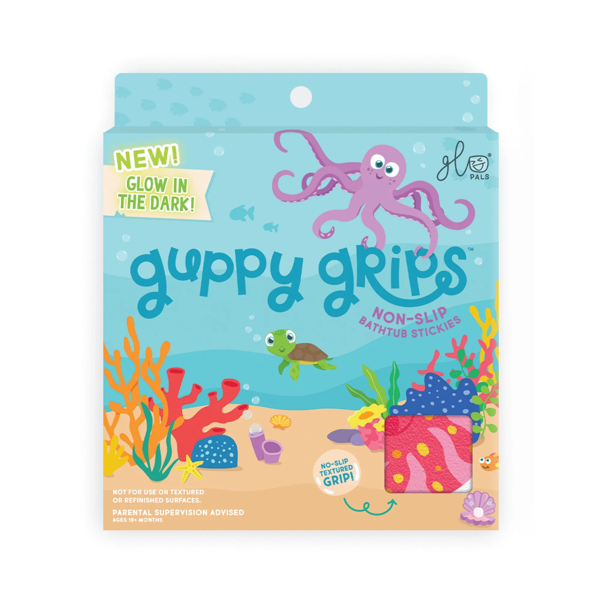 مقابض Guppy Grips المتوهجة في الظلام