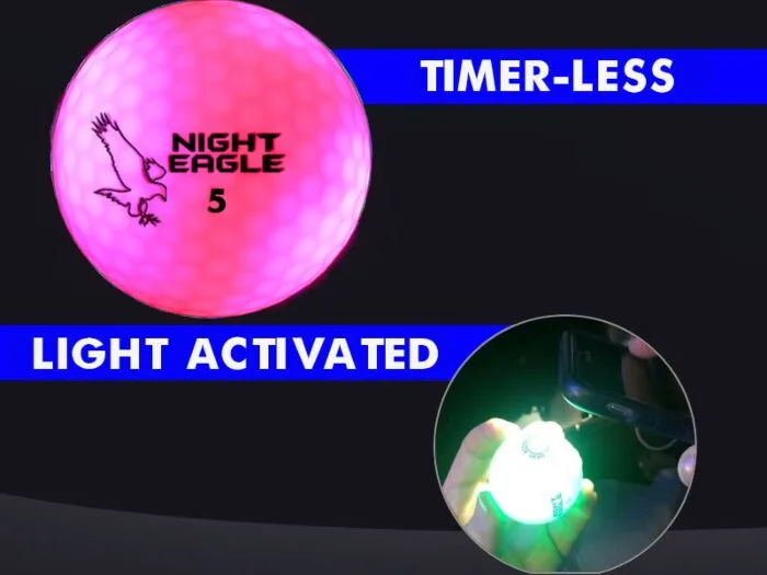 Balles de golf LED pour jouer la nuit : quelle couleur choisir ?