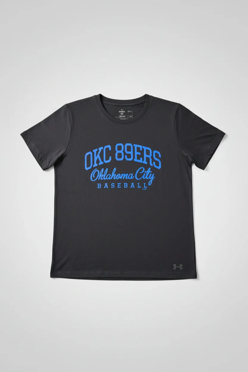 OKC 89ers Women's Black UA Tee