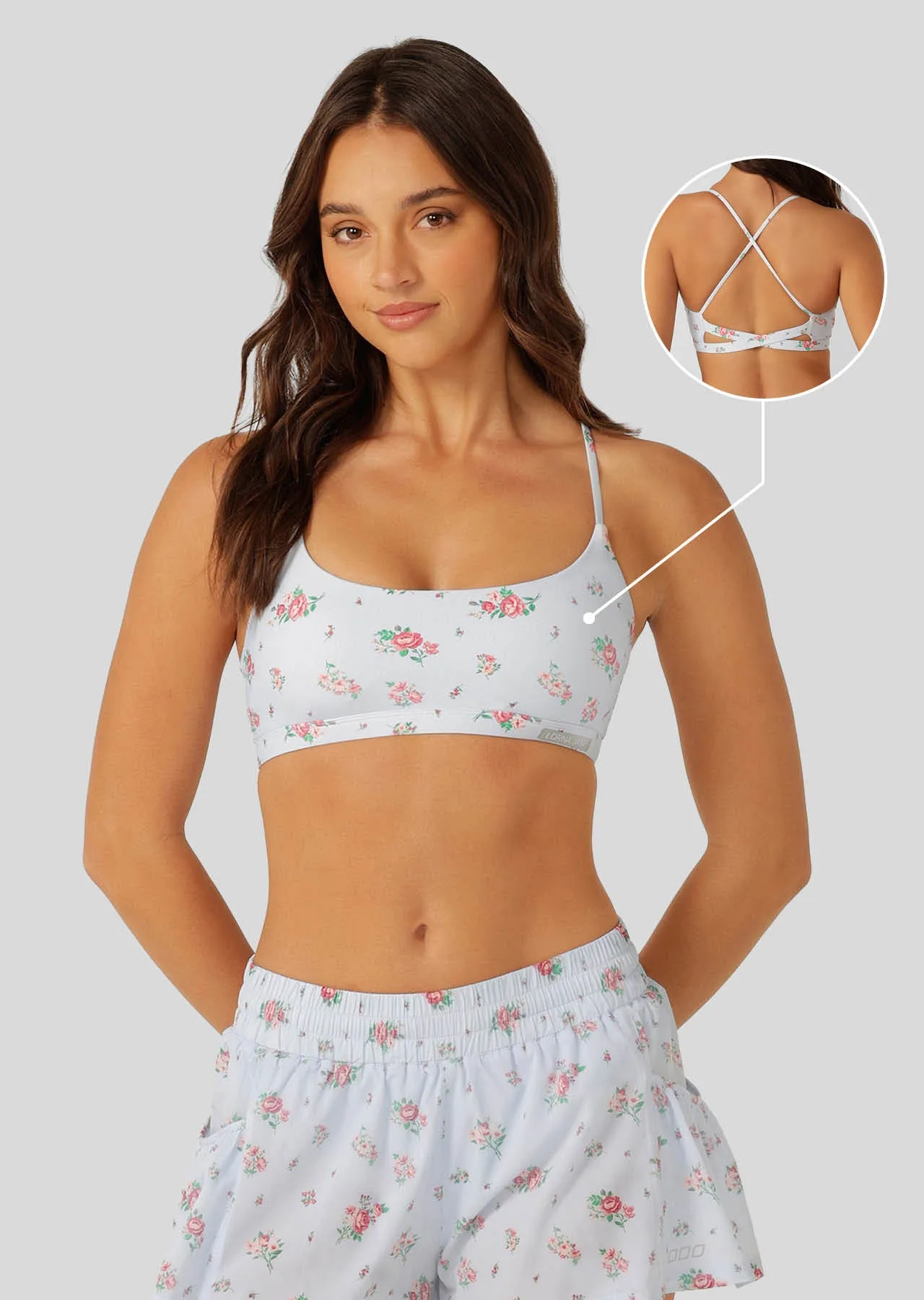 Soutien-gorge Blueberry Rose vs. Lotus Crop : Comparaison du maintien