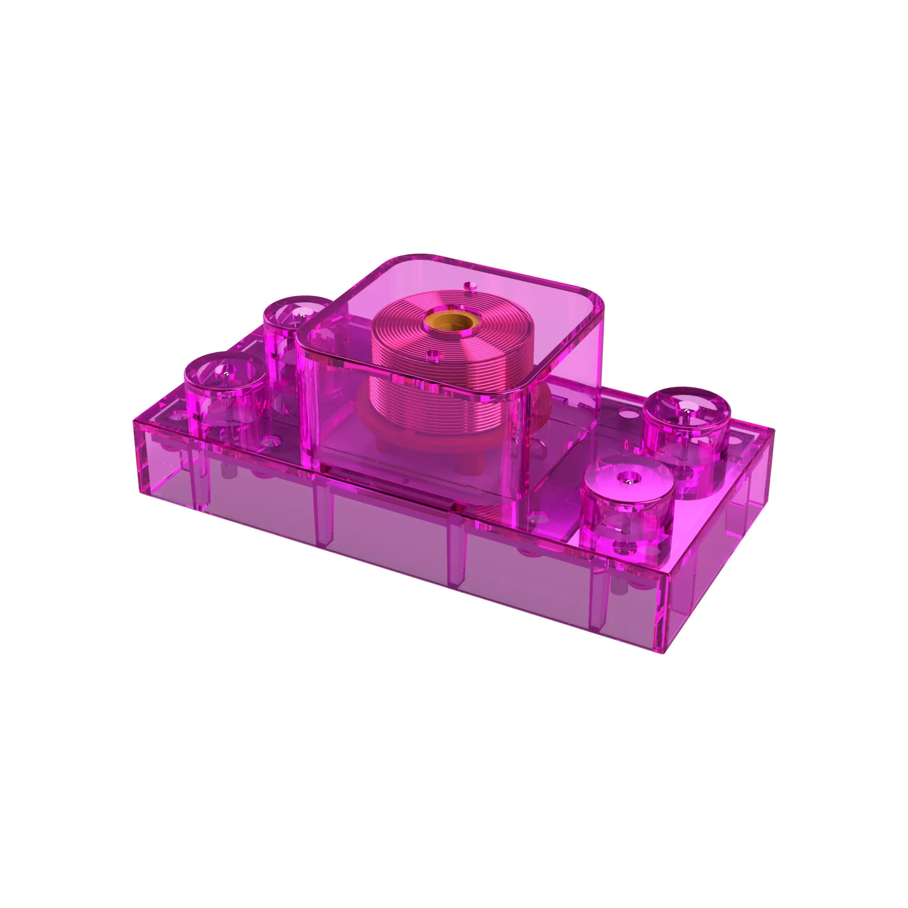 ما هو استخدام كتلة المحث في Circuit Blox؟