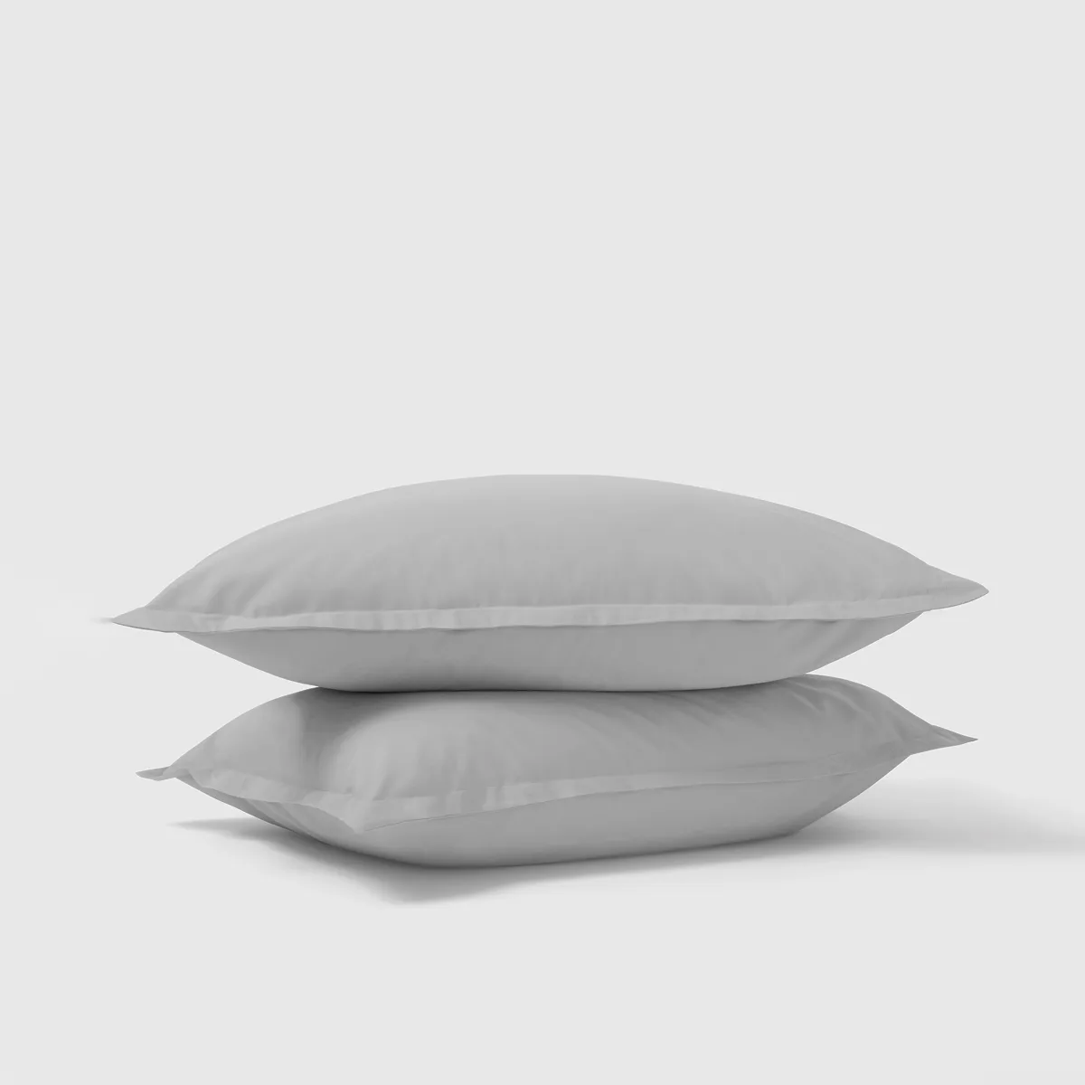 Par de fundas de almohada de algodón orgánico