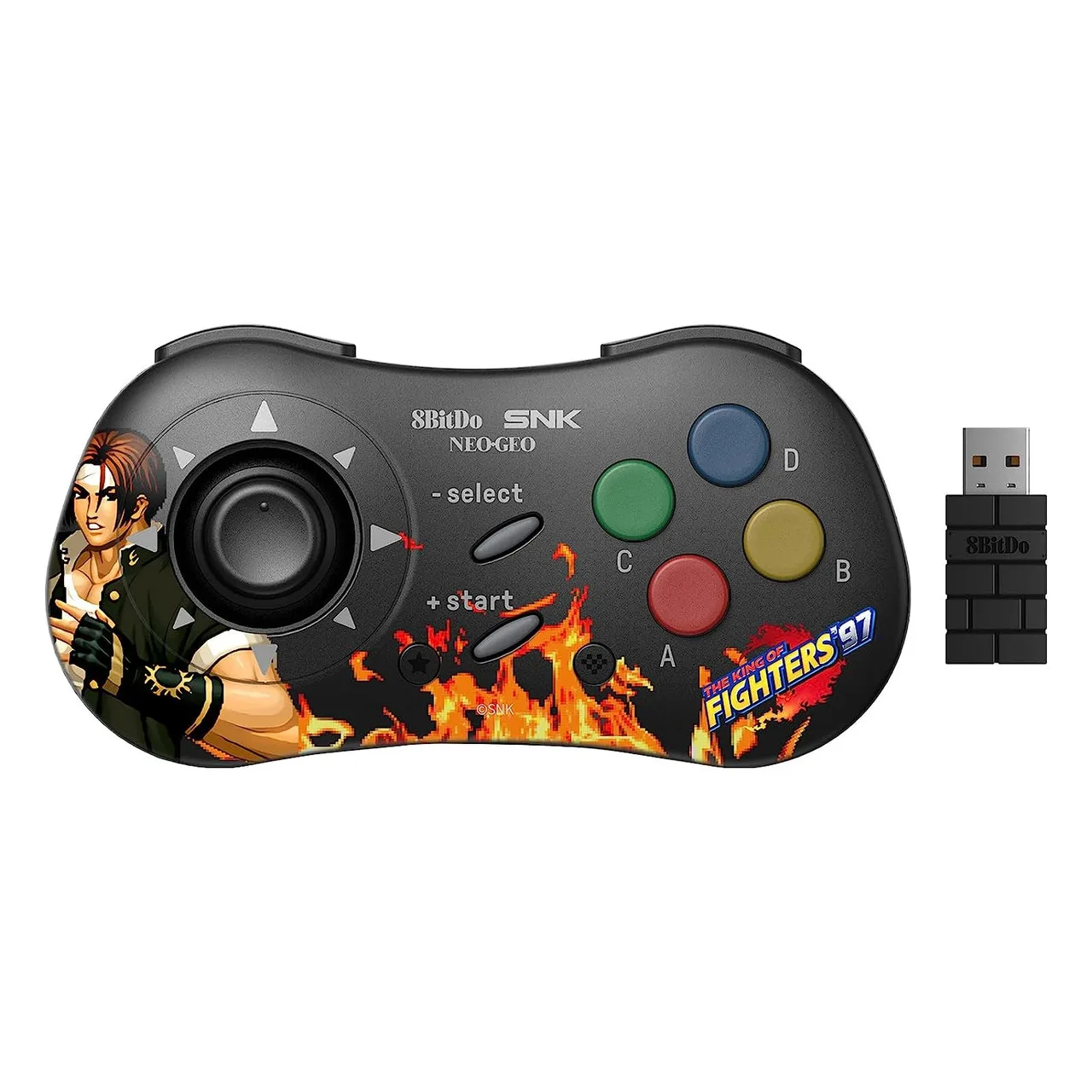 NEOGEO Wireless BT / 2.4G Controller (Kyo Kusanagi) Review: A Retro Gamer's Dream