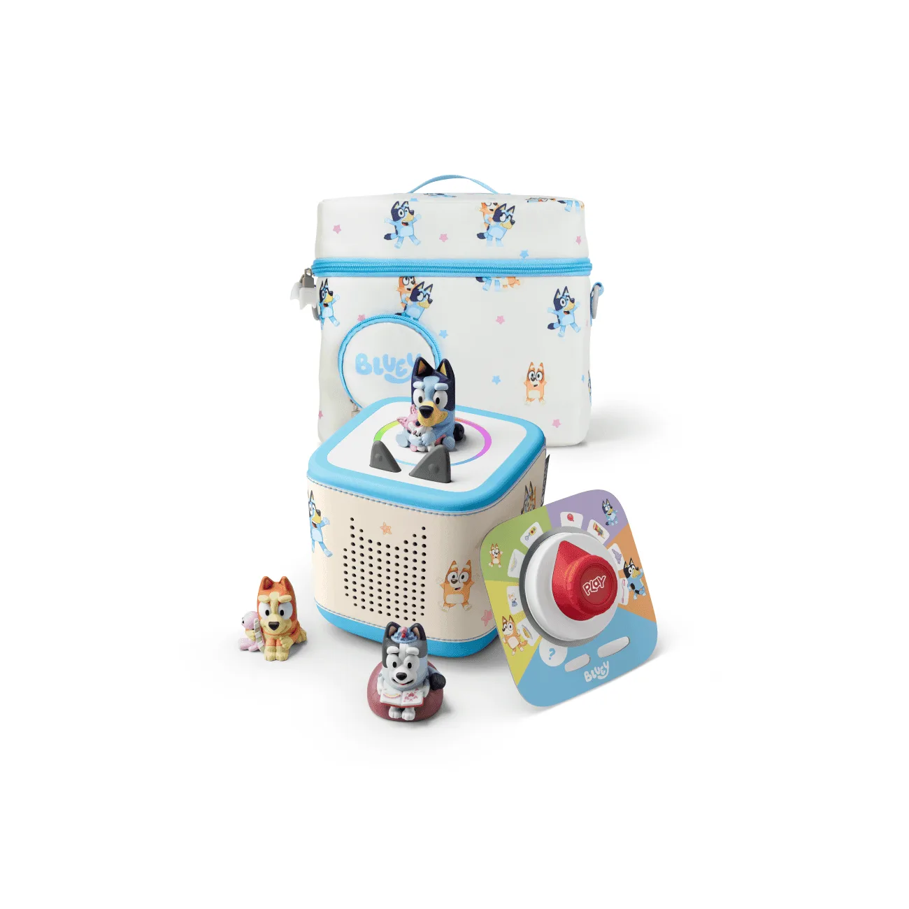 حزمة Bluey Toniebox 2 Sky Blue: محتوياتها ولمن تناسب
