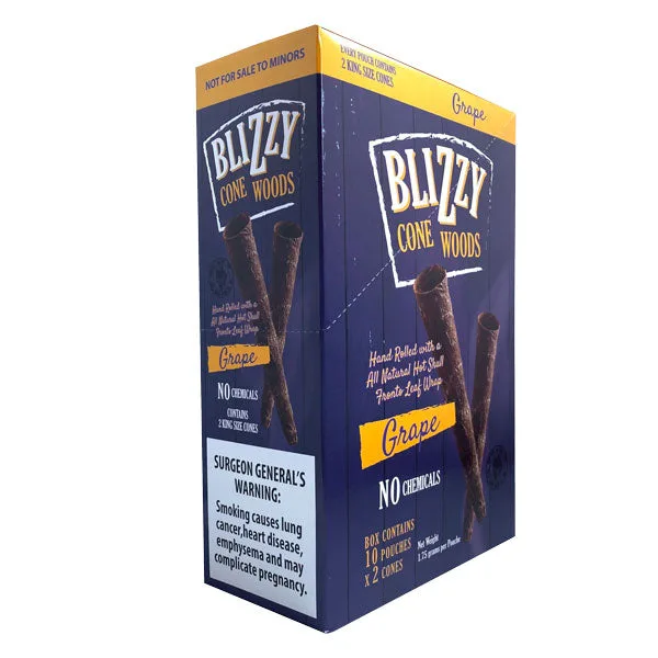 Blizzy Cone Woods Grape Cigar Cones gebruiken