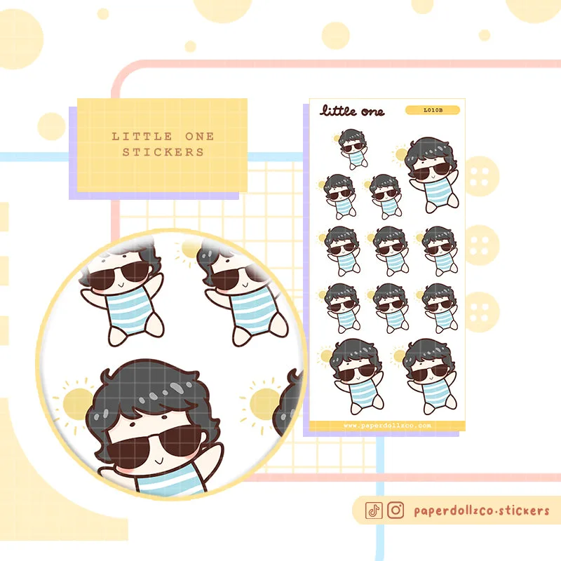 Baby Sunshine Paperdollzco Plannerstickers | I010b | I010g