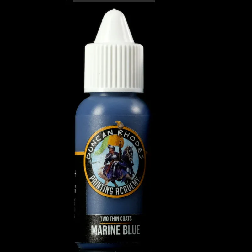 Blaue Rüstung mit Two Thin Coats Paints bemalen