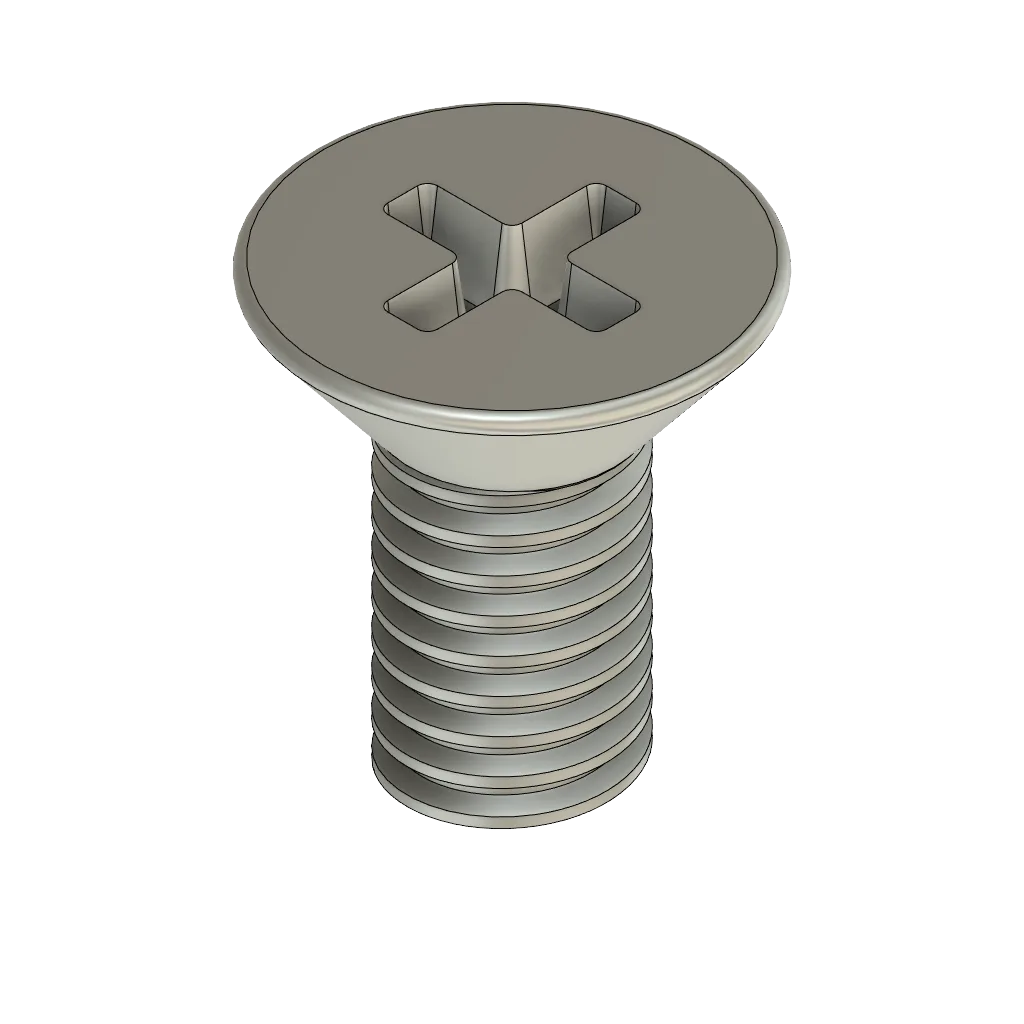 Countersunk screw M4x8