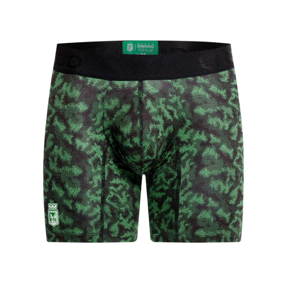 GREEN MID-CALF BOXER BRIEF