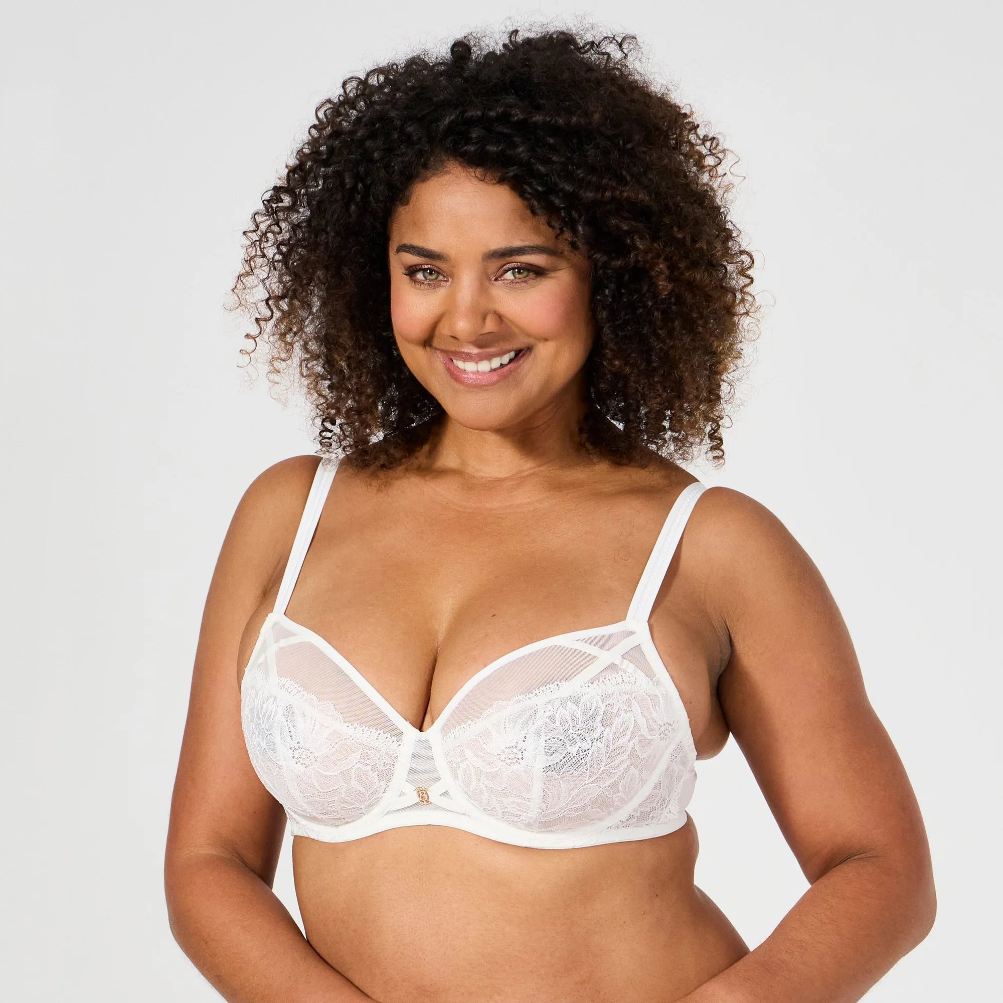 Soutien-gorge avec armatures ivoire Lathy